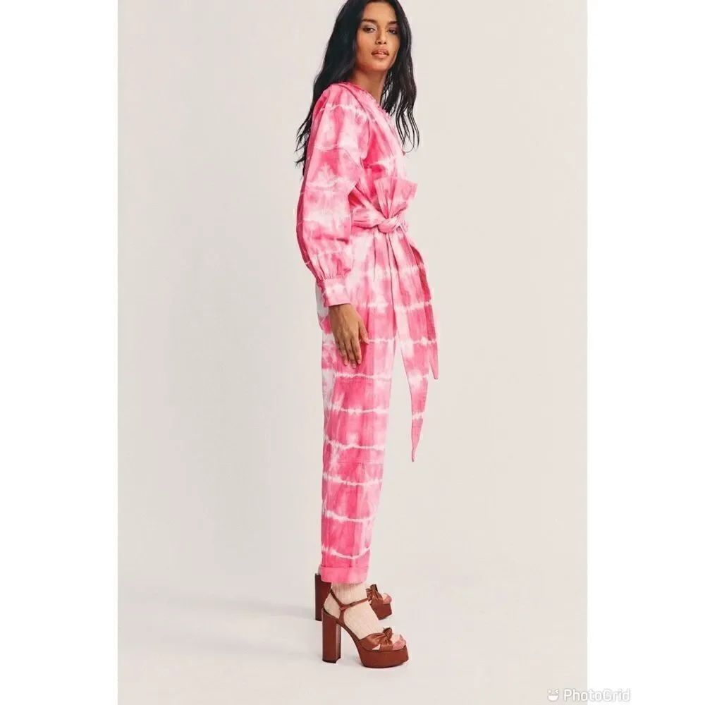 Love Shack Fancy Paca Jumpsuit - Picture 2 of 13